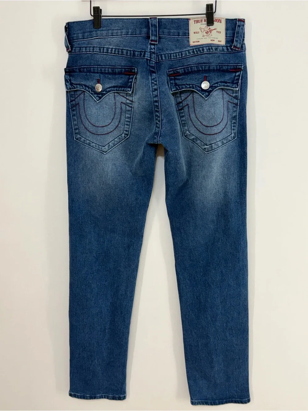 True Religion Men's Rocco Relaxed Skinny Jeans Size 32